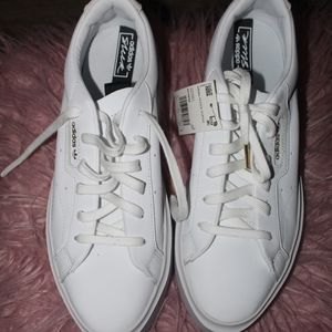 Women's Adidas Sleek Super Sneaker - White